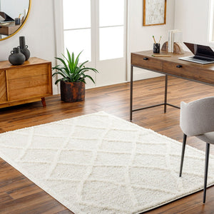 Livabliss Rodos Scandinavian Modern Plush Polyester Area Rug for Living Room and Bedroom Floors RDO2301-537