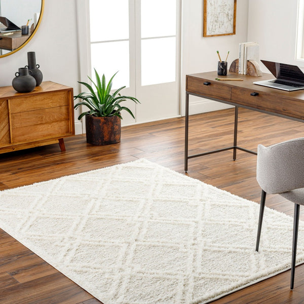 Livabliss Rodos Scandinavian Modern Plush Polyester Area Rug Soft Minimalist Living Room Floor RDO2312-679