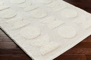 Livabliss Rodos Scandinavian Geometric Area Rug Plush Polyester Pile for Living Room or Bedroom RDO2322-679