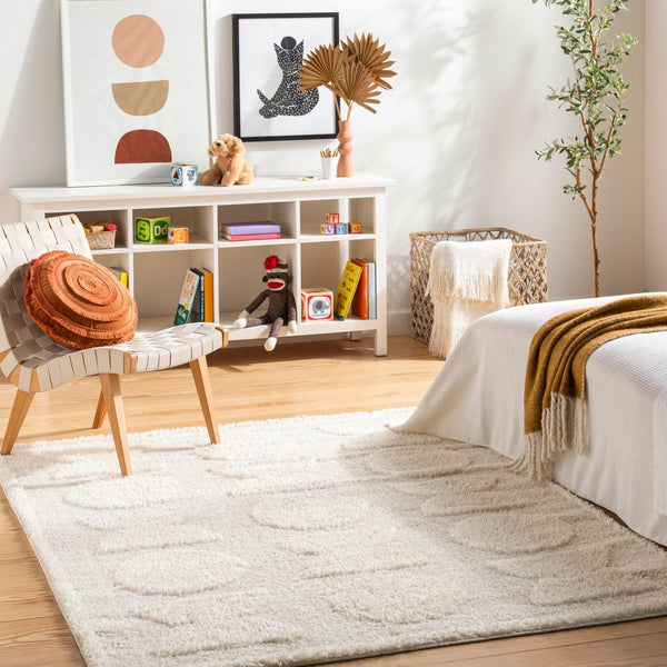 Livabliss Rodos Scandinavian Geometric Area Rug Plush Polyester Pile for Living Room or Bedroom RDO2322-679
