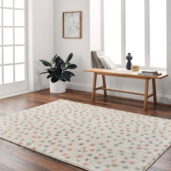 Livabliss Rodos Machine Woven Area Rug Scandinavian Modern Geometric for Living Bedroom Beige, Light Sl 7'10" x 10' RDO2348-71010