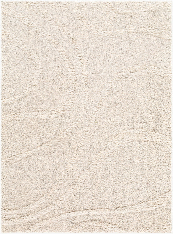 Livabliss Rodos Geometric Flatweave Area Rug Turkish Woven Polypropylene for Modern Living Rooms Ivory, Beige 7'10" x 10' RDO2354-71010