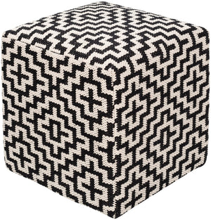 Ryder RDPF-001 18"H x 16"W x 16"D Pouf RDPF001-161618 Livabliss Surya