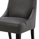 Parker House Sierra - Copley Slate Dining Chair - Set of 2 Copley Slate 80% Polyester, 20% PU DSIE#DRC-CPSL