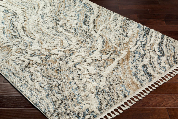 Livabliss Rudy Geometric Minimalist Area Rug Machine Woven Polyester for Modern Living Rooms RDY2302-9212