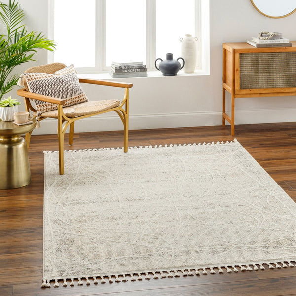 Livabliss Rudy Minimalist Machine Woven Polyester Area Rug for Living Room or Dining Space RDY2303-9212