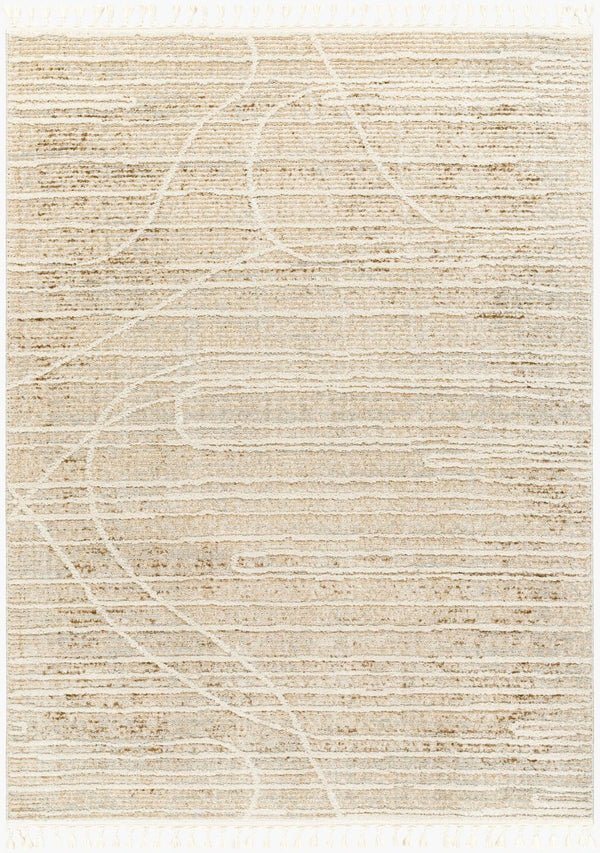 Livabliss Rudy Minimalist Machine Woven Polyester Area Rug Medium Pile for Living Dining Rooms RDY2304-9212