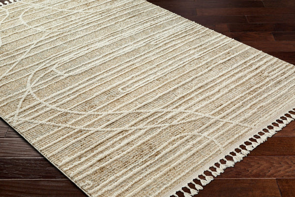 Livabliss Rudy Minimalist Machine Woven Polyester Area Rug Medium Pile for Living Dining Rooms RDY2304-9212