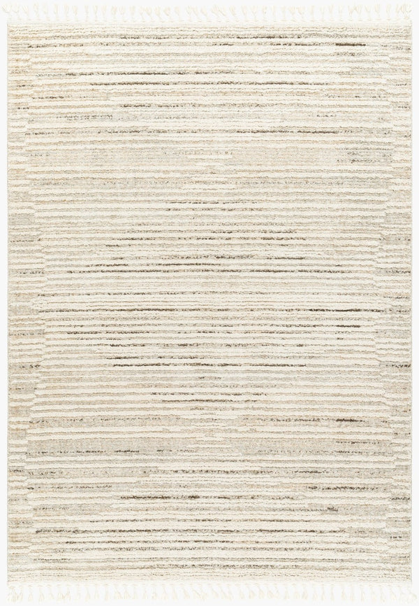 Livabliss Rudy Geometric Neutral Machine Woven Polyester Area Rug for Living and Dining Rooms RDY2305-9212