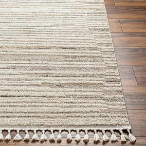 Livabliss Rudy Geometric Neutral Machine Woven Polyester Area Rug for Living and Dining Rooms RDY2305-9212
