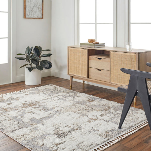 Livabliss Rudy Geometric Polyester Area Rug Machine Woven for Modern Living and Dining Spaces RDY2309-9212
