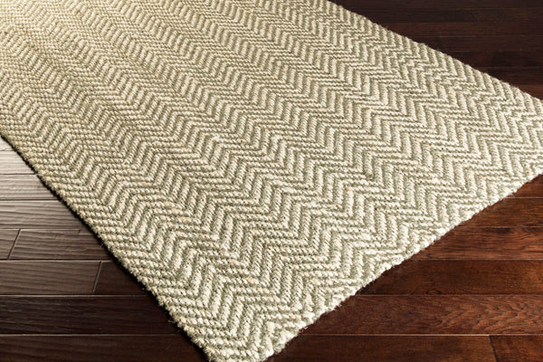 Surya Reeds 2' X 3' Handmade Jute Rug - Global Inspired Design For Elegant Home Décor And Durability Cream Jute Reed800-23
