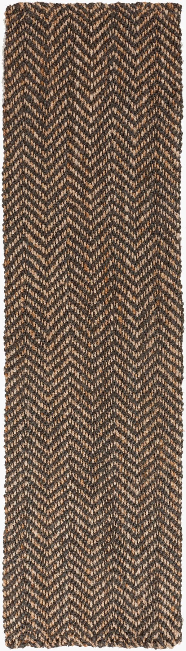 Surya Reeds 2' X 3' Handmade Jute Rug - Global Inspired Design For Elegant Home Décor And Durability Dark Brown Jute Reed801-23
