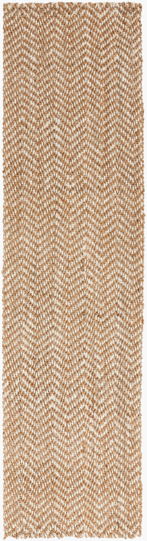 Surya Reeds 2' X 3' Handmade Jute Rug - Global Inspired Design For Elegant Home Décor And Durability Cream Jute Reed804-3353
