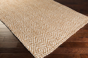 Surya Reeds 2' X 3' Handmade Jute Rug - Global Inspired Design For Elegant Home Décor And Durability Brown Jute Reed807-23