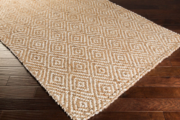 Surya Reeds 2' X 3' Handmade Jute Rug - Global Inspired Design For Elegant Home Décor And Durability Brown Jute Reed807-23