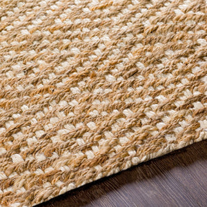 Surya Reeds 2' X 3' Handmade Jute Rug - Global Inspired Design For Elegant Home Décor And Durability Brown Jute Reed807-23