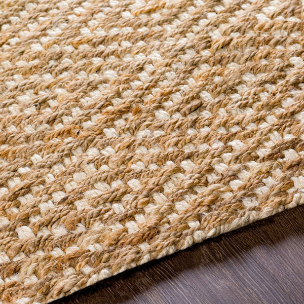 Surya Reeds 2' X 3' Handmade Jute Rug - Global Inspired Design For Elegant Home Décor And Durability Brown Jute Reed807-23