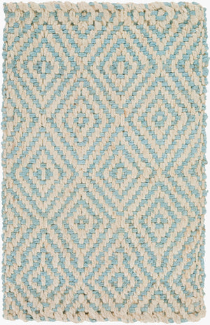 Surya Reeds 2' X 3' Handmade Jute Rug - Global Inspired Design For Elegant Home Décor And Durability Cream Jute Reed809-23