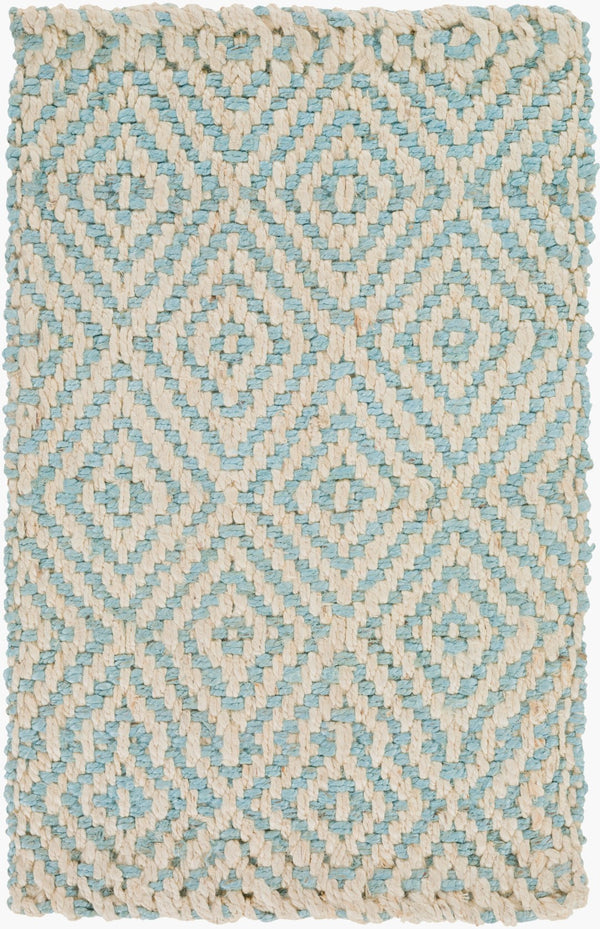 Surya Reeds 2' X 3' Handmade Jute Rug - Global Inspired Design For Elegant Home Décor And Durability Cream Jute Reed809-23