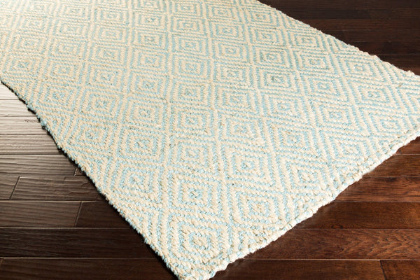 Surya Reeds 2' X 3' Handmade Jute Rug - Global Inspired Design For Elegant Home Décor And Durability Cream Jute Reed809-23
