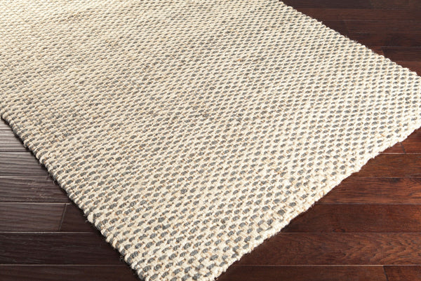Surya Reeds 2' X 3' Handmade Jute Rug - Global Inspired Design For Elegant Home Décor And Durability Charcoal Jute Reed826-58