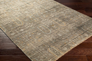 Surya Reign 2' X 3' Handmade New Zealand Wool Rug – Modern Fringe Design For Stylish Home Décor Sage Nz Wool Reg2302-268