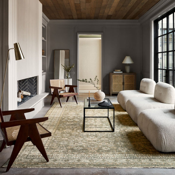 Surya Reign 2' X 3' Handmade New Zealand Wool Rug – Modern Fringe Design For Stylish Home Décor Sage Nz Wool Reg2303-268