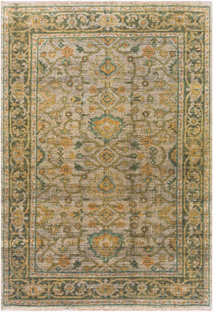 Surya Reign 2' X 3' Handmade New Zealand Wool Rug – Modern Fringe Design For Stylish Home Décor Tan Nz Wool Reg2305-69
