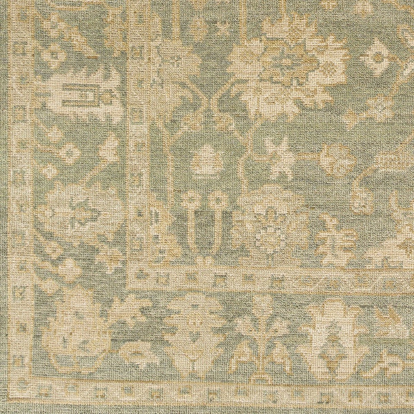 Surya Reign 2' X 3' Handmade New Zealand Wool Rug – Modern Fringe Design For Stylish Home Décor Dusty Sage Nz Wool Reg2306-69