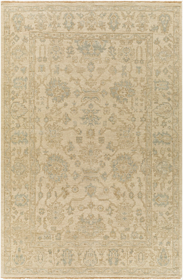 Surya Reign 2' X 3' Handmade New Zealand Wool Rug – Modern Fringe Design For Stylish Home Décor Sage Nz Wool Reg2307-23