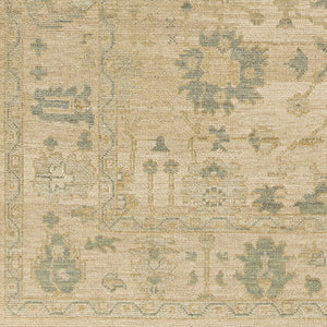 Surya Reign 2' X 3' Handmade New Zealand Wool Rug – Modern Fringe Design For Stylish Home Décor Sage Nz Wool Reg2307-23