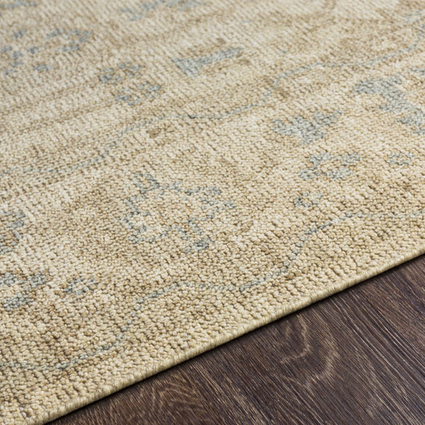 Surya Reign 2' X 3' Handmade New Zealand Wool Rug – Modern Fringe Design For Stylish Home Décor Sage Nz Wool Reg2307-23