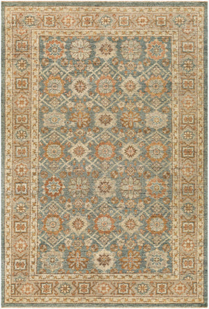 Surya Reign 2' X 3' Handmade New Zealand Wool Rug – Modern Fringe Design For Stylish Home Décor Sage Nz Wool Reg2308-23