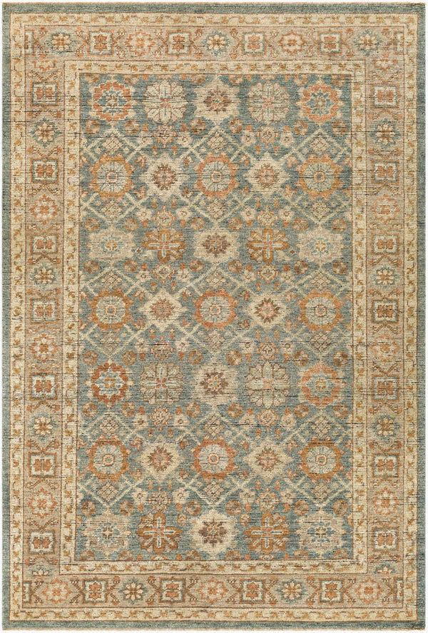 Surya Reign 2' X 3' Handmade New Zealand Wool Rug – Modern Fringe Design For Stylish Home Décor Sage Nz Wool Reg2308-23