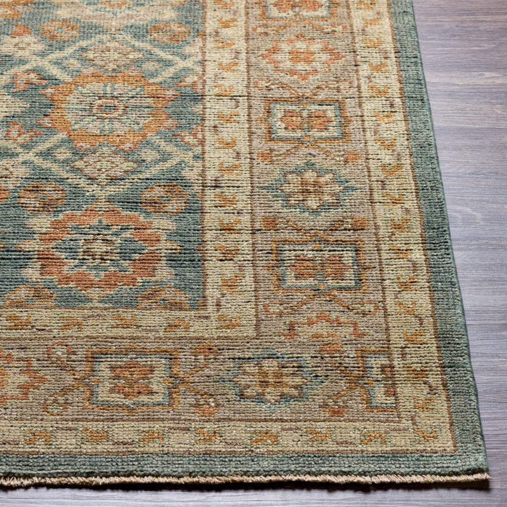 Surya Reign Hand-knotted Wool Area Rug with Fringe Trim for Living or Dining Rooms REG2308-69
