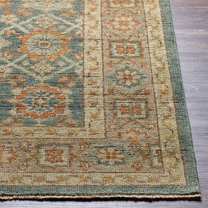 Surya Reign Hand-knotted Wool Area Rug with Fringe Trim for Living or Dining Rooms REG2308-69