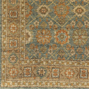 Surya Reign Hand-knotted Wool Area Rug with Fringe Trim for Living or Dining Rooms REG2308-69