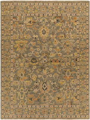 Surya Reign 2' X 3' Handmade New Zealand Wool Rug – Modern Fringe Design For Stylish Home Décor Light Brown Wool Reg2313-810