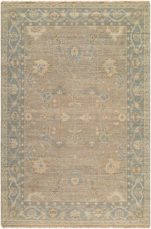 Surya Reign 2' X 3' Handmade New Zealand Wool Rug – Modern Fringe Design For Stylish Home Décor Dusty Sage Nz Wool Reg2315-69