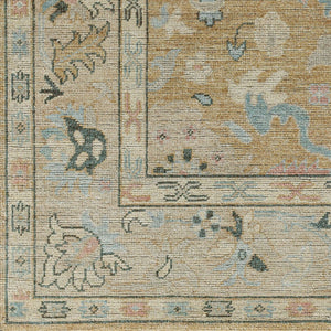 Surya Reign 2' X 3' Handmade New Zealand Wool Rug – Modern Fringe Design For Stylish Home Décor Tan Wool,Viscose Reg2316-810