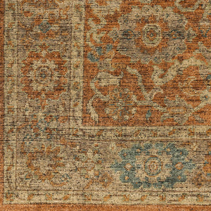 Surya Reign 2' X 3' Handmade New Zealand Wool Rug – Modern Fringe Design For Stylish Home Décor Brown Wool Reg2319-69