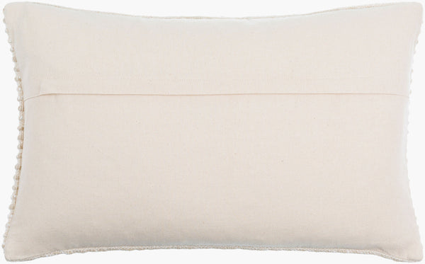 Surya Raleigh Luxurious Linen & Cotton Accent Pillow – Stylish 18"X18" Home Decor For Timeless Elegance Ivory Linen,Viscose,Cotton,Cotton Reh001-2020