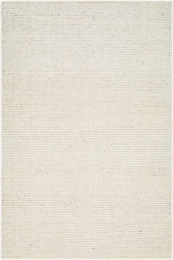 Surya Reika Hand Made 10' X 14' Eco-friendly Rug - Artisan Crafted With Recycled Pet For Modern Homes Off,White Recycled Pet Yarn Rek2300-1215