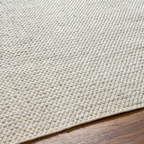 Surya Reika Hand Made 10' X 14' Eco-friendly Rug - Artisan Crafted With Recycled Pet For Modern Homes Off,White Recycled Pet Yarn Rek2300-1215