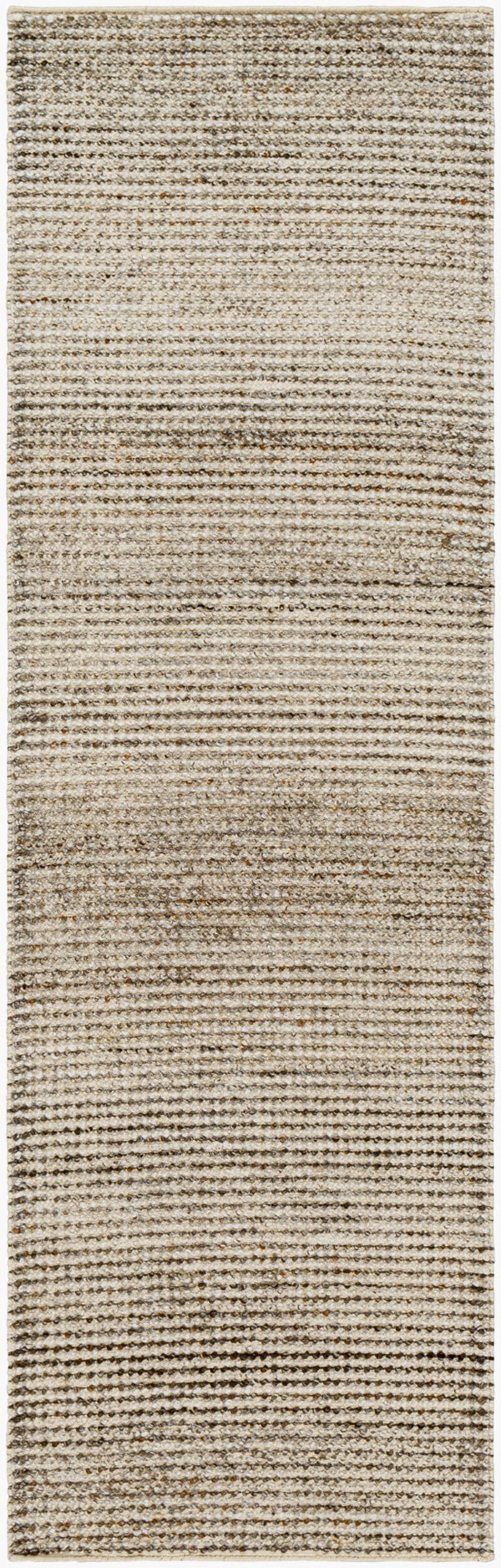 Surya Reika Hand Made 10' X 14' Eco-friendly Rug - Artisan Crafted With Recycled Pet For Modern Homes Off,White Recycled Pet Yarn Rek2301-268