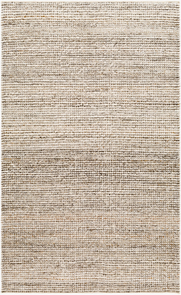 Surya Reika Hand Made 10' X 14' Eco-friendly Rug - Artisan Crafted With Recycled Pet For Modern Homes Off,White Recycled Pet Yarn Rek2301-1014