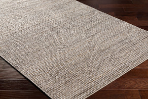 Surya Reika Hand Made 10' X 14' Eco-friendly Rug - Artisan Crafted With Recycled Pet For Modern Homes Off,White Recycled Pet Yarn Rek2301-1014