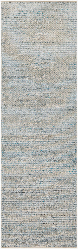 Surya Reika Hand Made 10' X 14' Eco-friendly Rug - Artisan Crafted With Recycled Pet For Modern Homes Bright Blue Recycled Pet Yarn Rek2303-268
