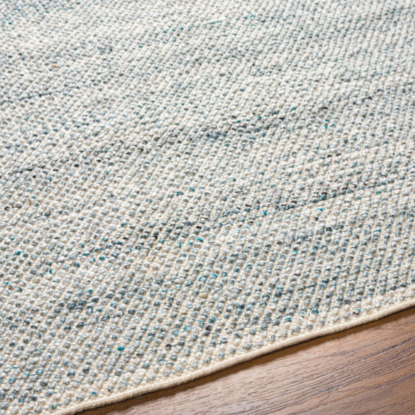 Surya Reika Hand Made 10' X 14' Eco-friendly Rug - Artisan Crafted With Recycled Pet For Modern Homes Bright Blue Recycled Pet Yarn Rek2303-810